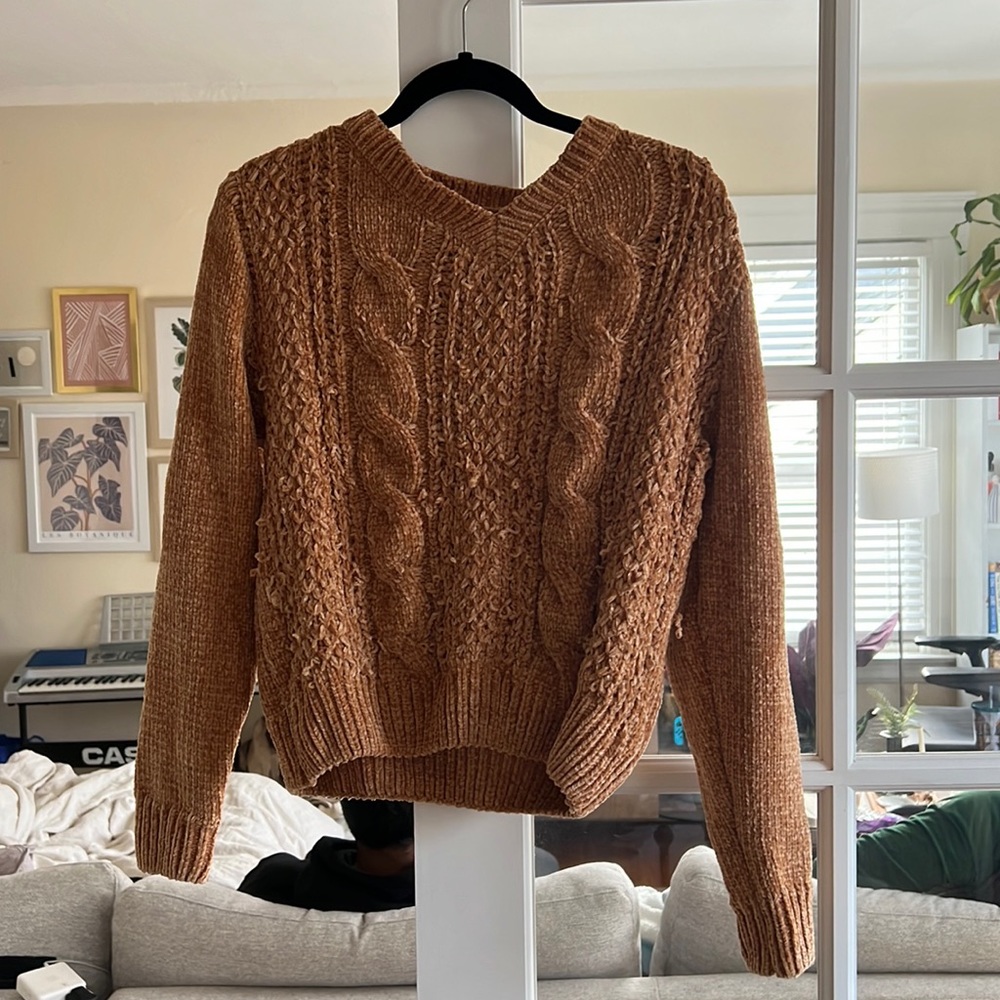Yellow Knit Sweater